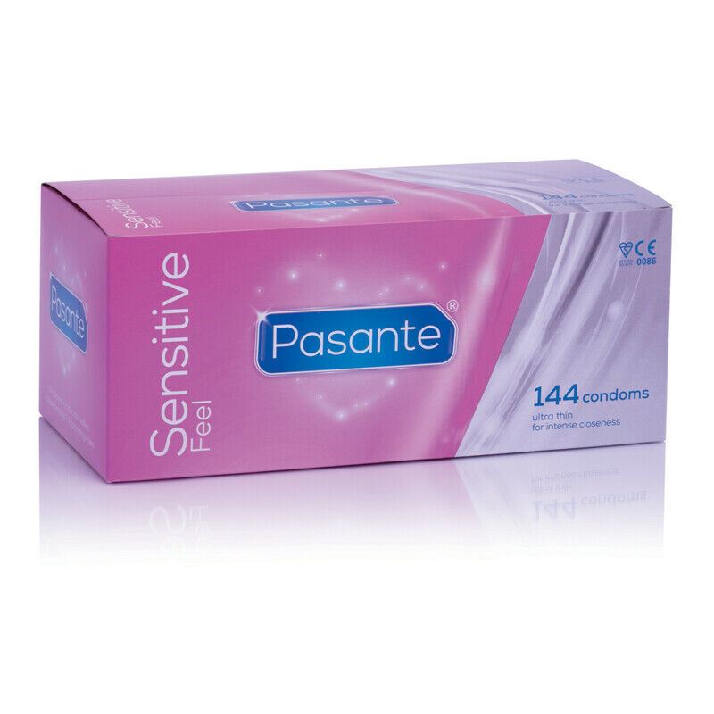 Preservativi Pasante Sensitive Elite Ultra Sottile Extra Piacere Sessuale 1-4-6-12-24-50-100
