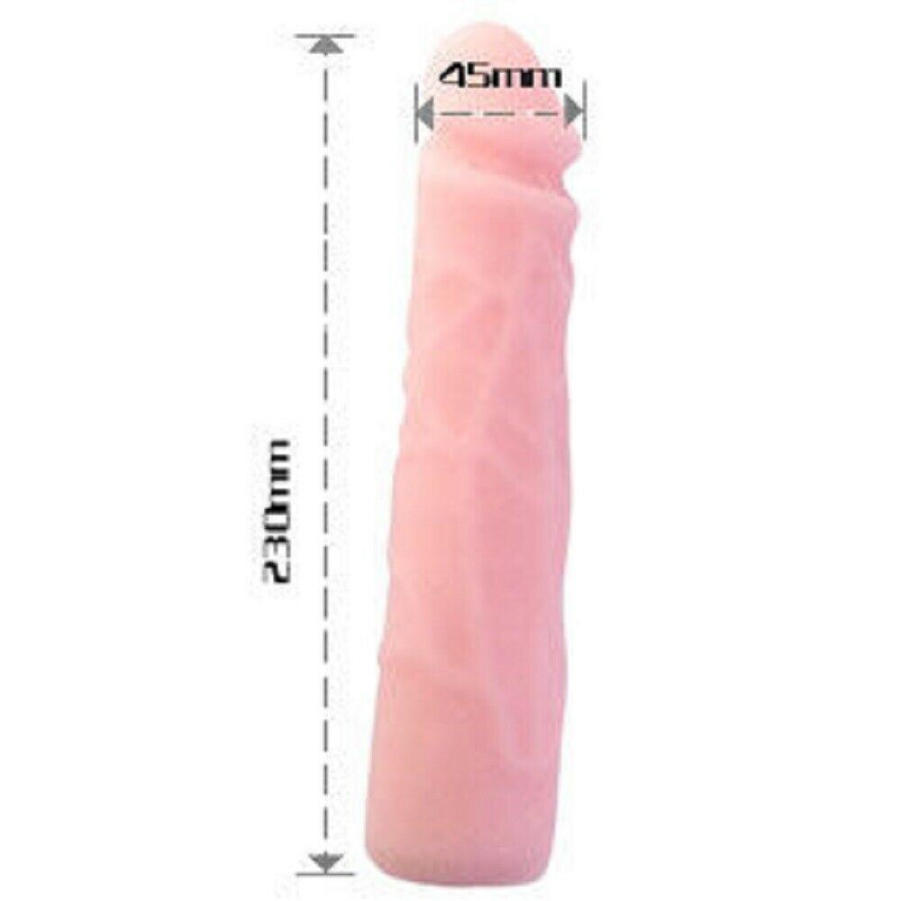 Qualità realistica del tocco della pelle del silicone del dildo femminile di 23 cm