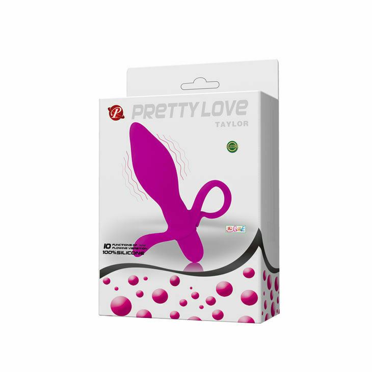Vibrator Taylor Pretty Love Female Masturbator 10 Multi-Speed Silicone Sex Toy