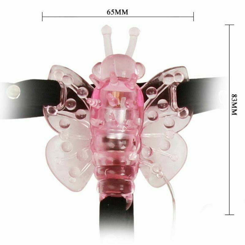 Stimulierender Schmetterling mit Harness-Stimulator für Frauen, 12 Funktionen 