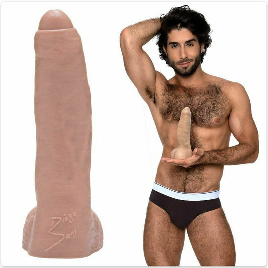 Porn Star Dildo Fleshjack Diego Sans Big Penis Realistic 7.4 Inches 19 cm