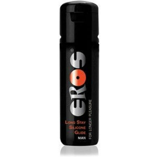Eros Long Stay Silicone Glide Delay Lubricant for Men