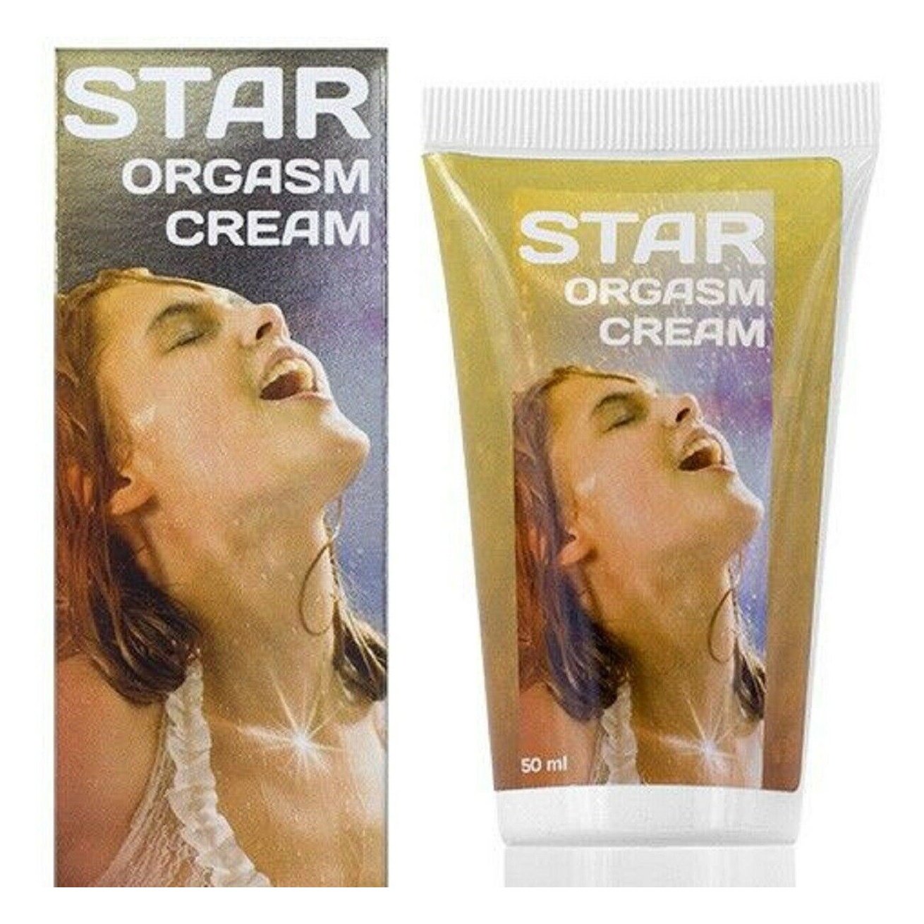 Star Orgasm Cream Female Enhancer Climax Eccitazione Intensifica 1.7fl oz 50ml 