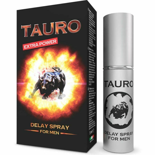 Tauro Extra Spray Ritardante Potere Ritardante Molto Forte da Uomo Made in Italy 
