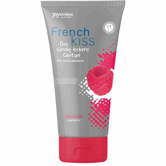 Lubricant Joydivision French Kiss Gel for Oral Sex Raspberry Flavor 1.9oz /75ml