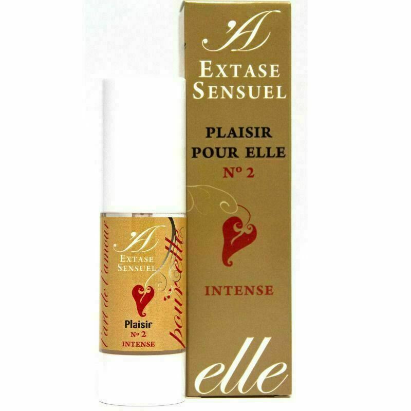 Plaisir Pour Elle Intense Stimulating Gel Her Hot Cold Effect Extase 1 oz/30 ml
