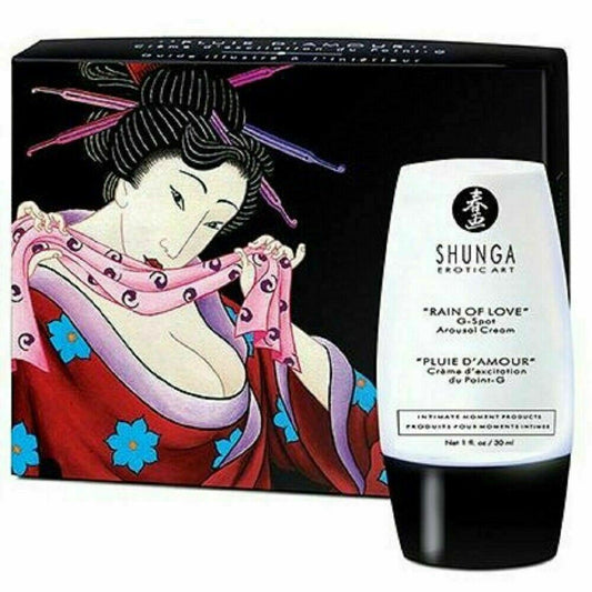 Crema eccitante Shunga Rain of Love per potenziatore della libido femminile 1 fl oz 30 ml 