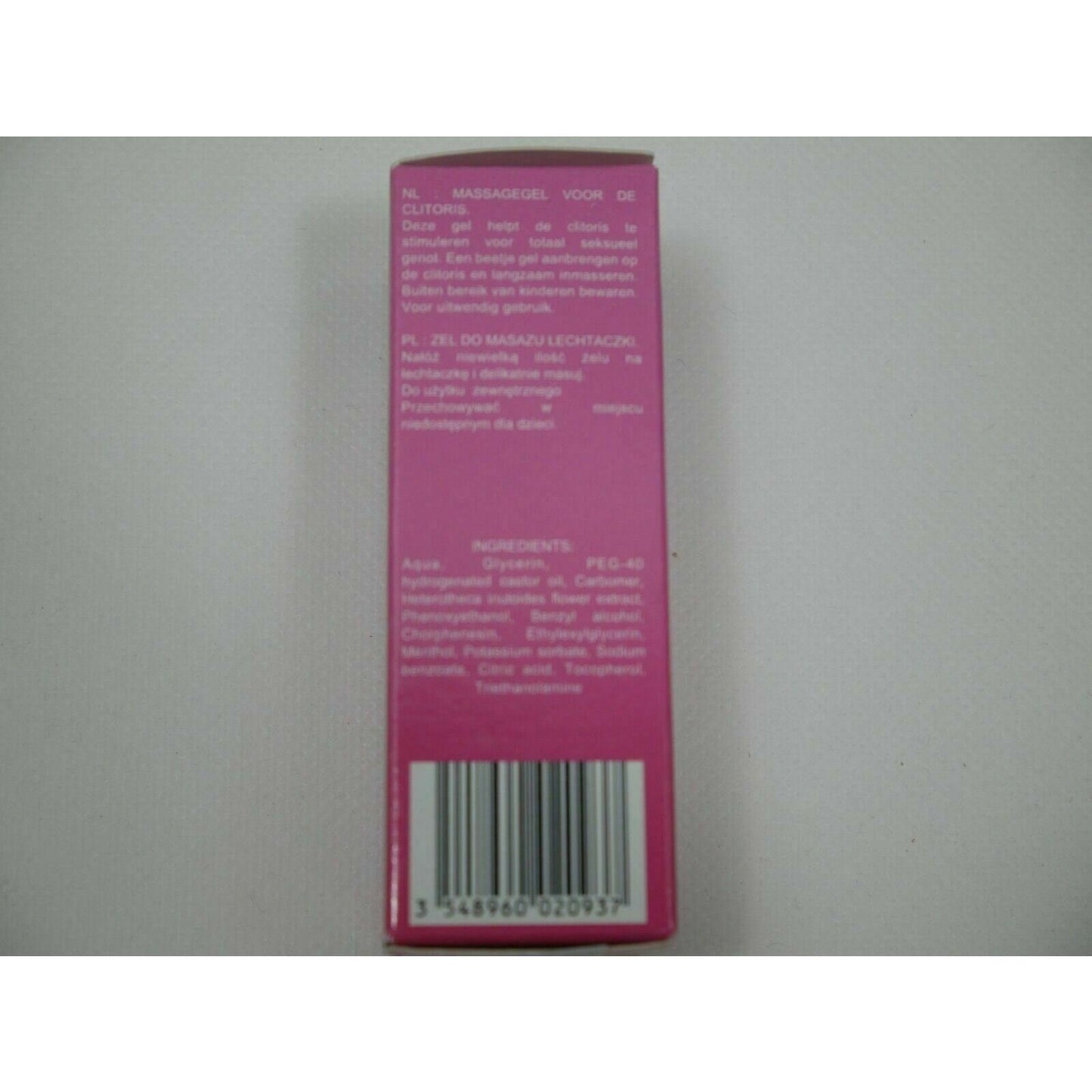 Crema per clitoride potenziatore della libido vaginale per gel lubrificante femminile 20 ml / 0,69 fl oz 