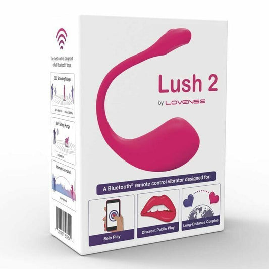 Lovense Lush 2 Tragbarer Kugelvibrator Anal G-Punkt Klitoris Sexspielzeug Frauen Juguetes