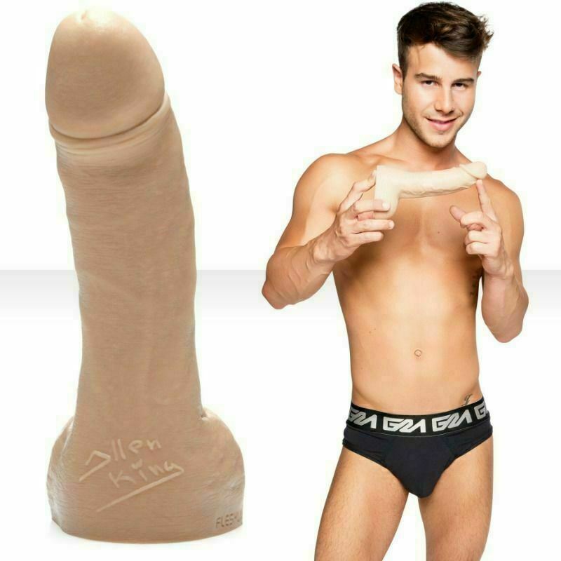 Female Dildo Fleshjack Allen King Real Big Penis Realistic Sex Toys 7.2''/18cm