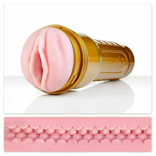 Fleshlight Pussy Pink Lady Stamina Training Unit Masturbatore vaginale per uomo 