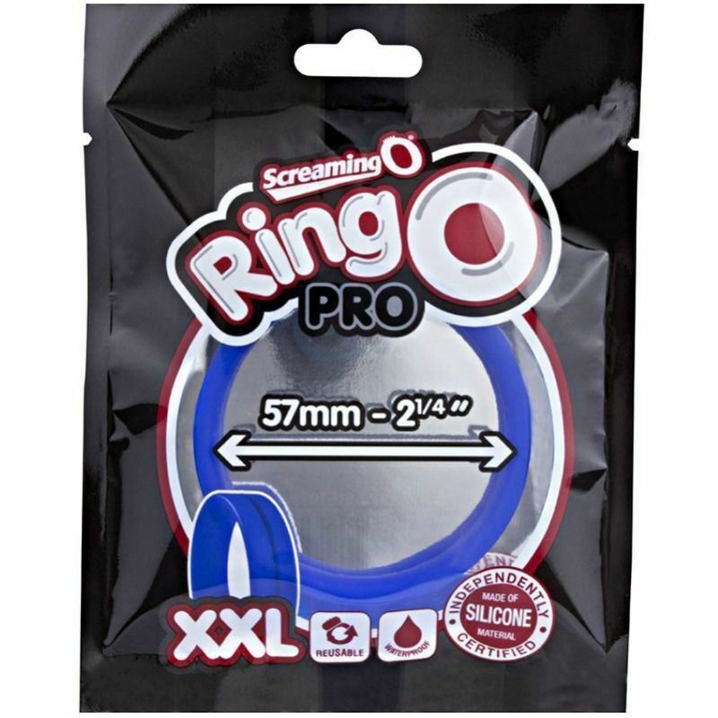 XXL Penisringe Screaming O – Sexspielzeug für großen Penis und Hoden Ring O – Blau