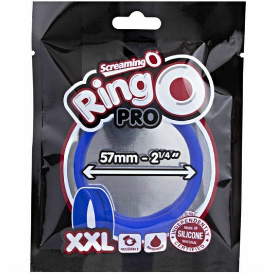 XXL Cock Rings Screaming O - Sex Toys for Big Penis And Testicles Ring O - Blue