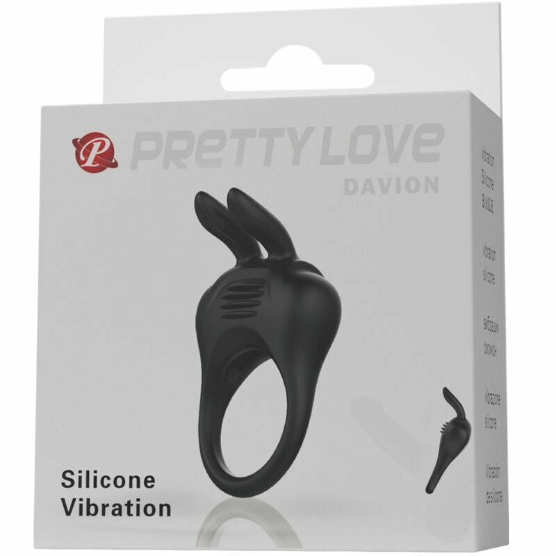 Davion Pretty Love Penis Ring Cock Vibrator Vibrating Vagina Clit Stimulator men
