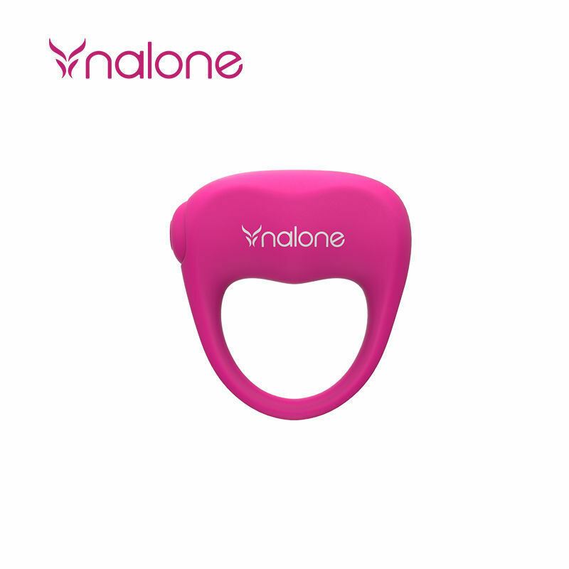 Fashion Cock Ring for Men Nalone Vibrating Love Pink Vibrating Penis Ring New