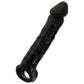 Estensore del pene-Male-Extension-Sleeve-Realistic sex toy men - Addicted Toys Black