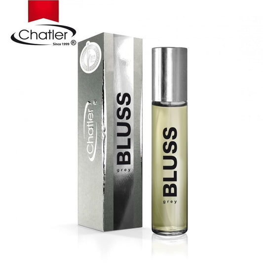 Male Perfume Bluss Grey For Men Sexy Fragance Erotism to Seduce Her 1 fl oz/30ml