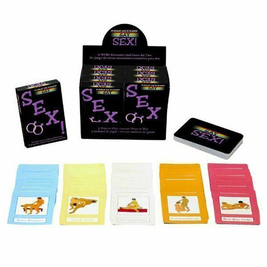 1x Gay Sex Cards with Sexual Position Funny Card Game Sexual Appetite in English