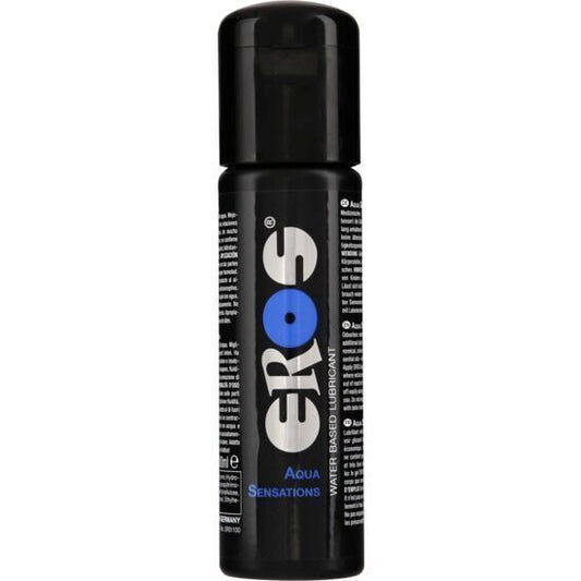 Eros Aqua Sensations Gleitmittel auf Wasserbasis, gesund, aufregend, lange Dauer, 100 ml