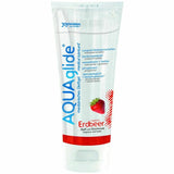 Joydivision Aquaglide Lubricant Flavored Gel Water Based Lube Strawberry 3.4oz