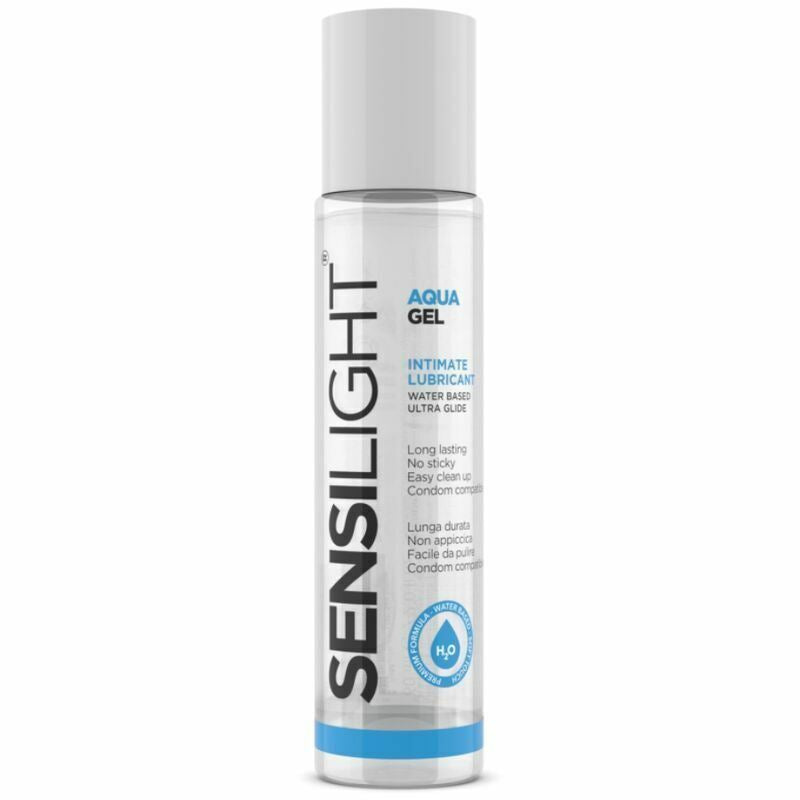 Sensilight Water Based Lubricant - Aqua Gel Intimate Long Lasting Adult Lube