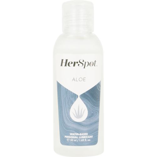 Fleshlight Herspot Aloe Lubrificante vaginale morbido a base d'acqua per donne 1,7 once/50 ml