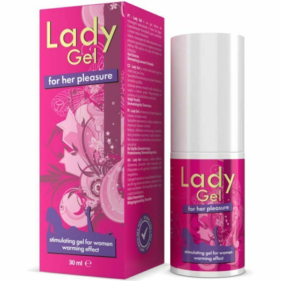Lady Gel wärmende Creme, Erregung für ihr Vergnügen, Stimulation der Klitoris, kondomsicher