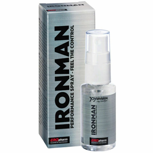 Prodotti spray sessuali ritardanti Iron Man per l'eiaculazione precoce Long Laster 1 oz