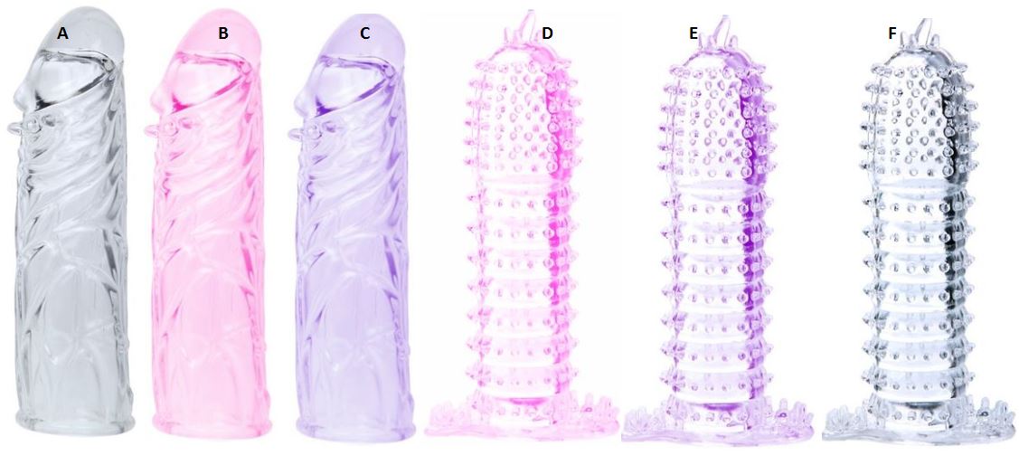Guaina per preservativo Estensore del pene più grande Ingranditore della circonferenza Manicotto realistico