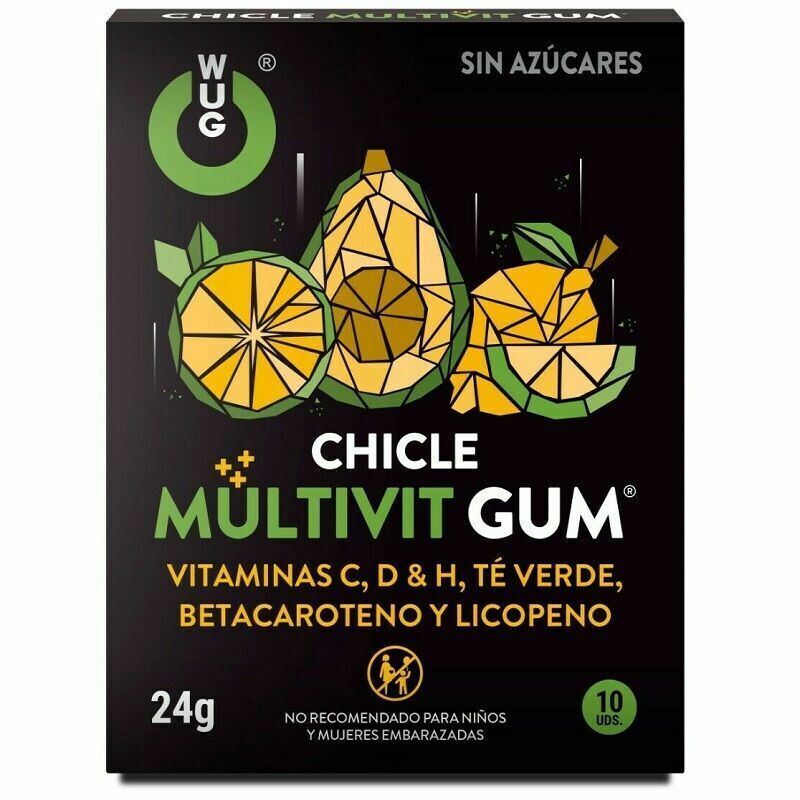 Wug Gum Multivit Vitamina C, H, D