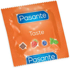 Pasante Kondome Geschmacksrichtungen, aromatisierte Kondome für Oralsex, 1-4-6-12-24-50-100 Stück 