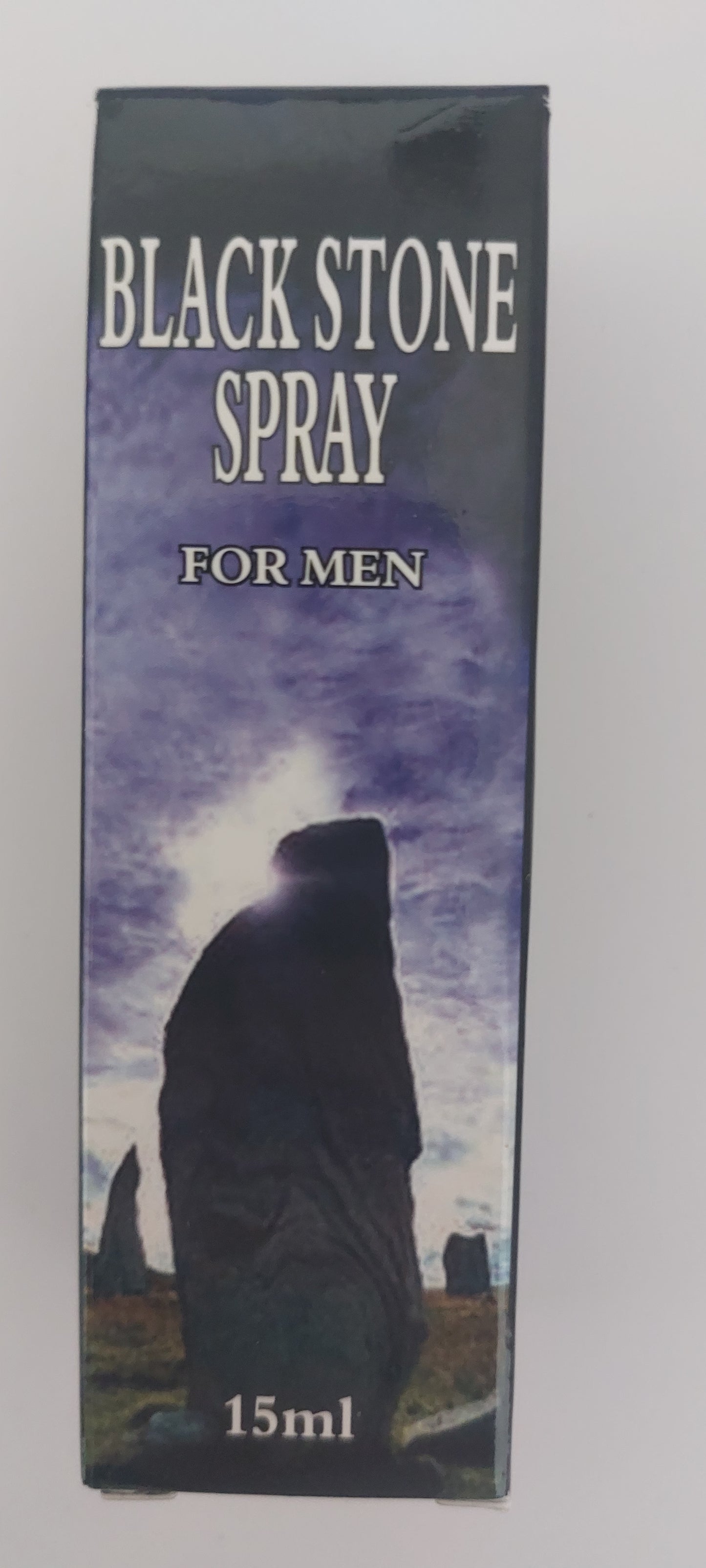 Black Stone Spray Delay Long Lasting Premature Ejaculation Men 15ml