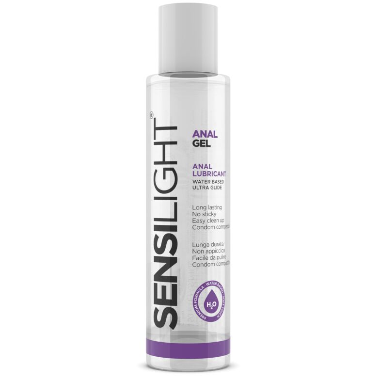 Anal Gel Lubricant Sensilight Water-Base Lube for Woman and Man