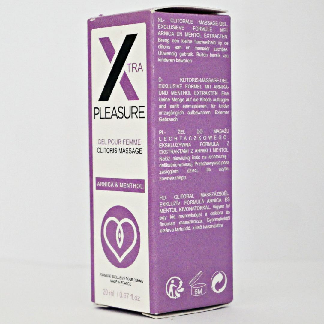 Gel per clitoride per crema per l'eccitazione femminile Donna Gel X-Pleasure 20ml