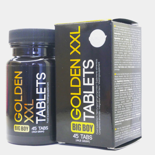 Big Boy Golden XXL Tabletten Erigieren Erektionsvergrößerung Peniswachstum Männlich 45 Kapseln 