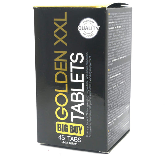 Big Boy Golden XXL Tablets Erect Erection Enlargement dick growth Male 45 Caps