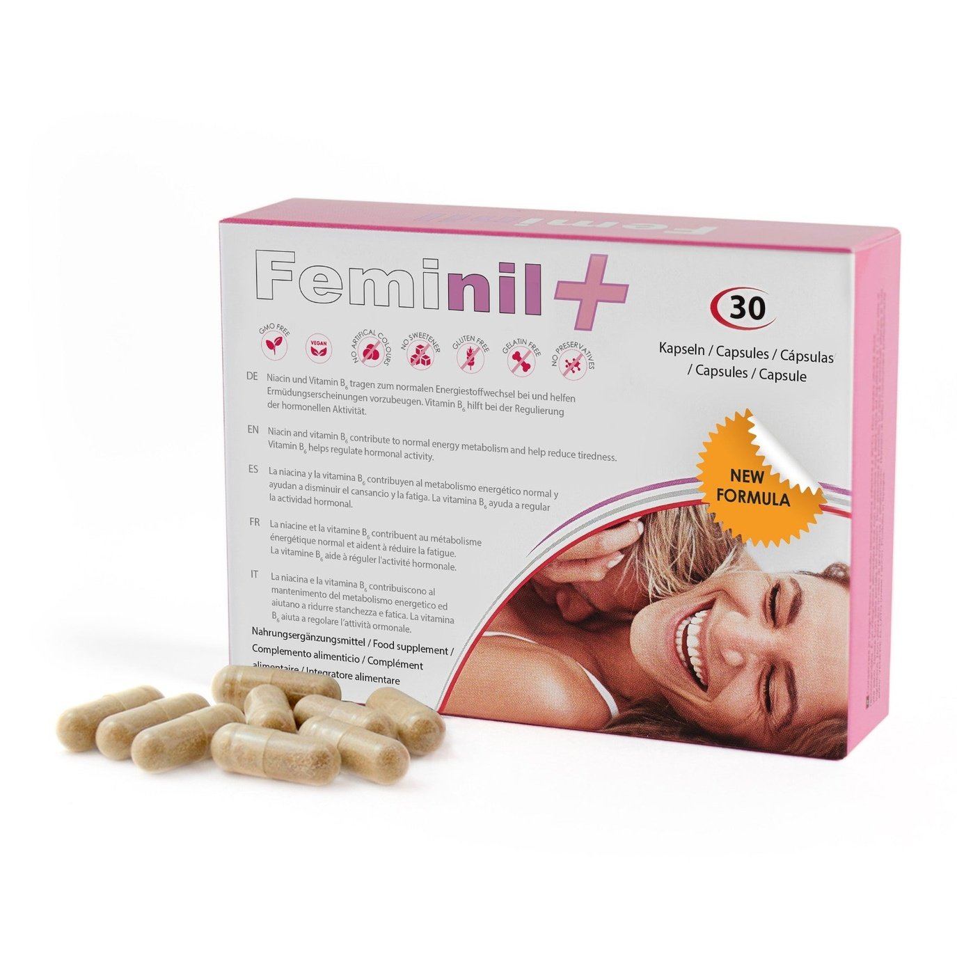 FEMINIL+ Female Sexual Libido Enhancement 30 pills