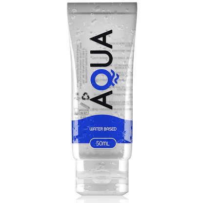 AQUA – Gleitgel auf Wasserbasis, persönliches Gleitgel für den Intimbereich