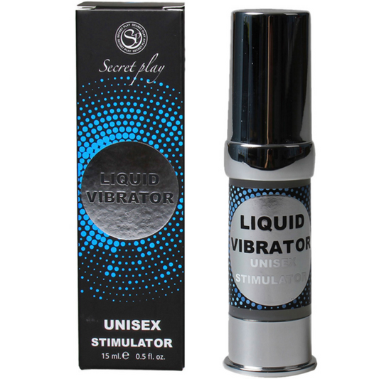 Stimolatore unisex vibratore liquido Secretplay 15 ml.