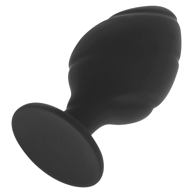 Beginner Anal Plug OHMAMA silicone Butt Plug Black size Small Sex Toy Male 2.3''