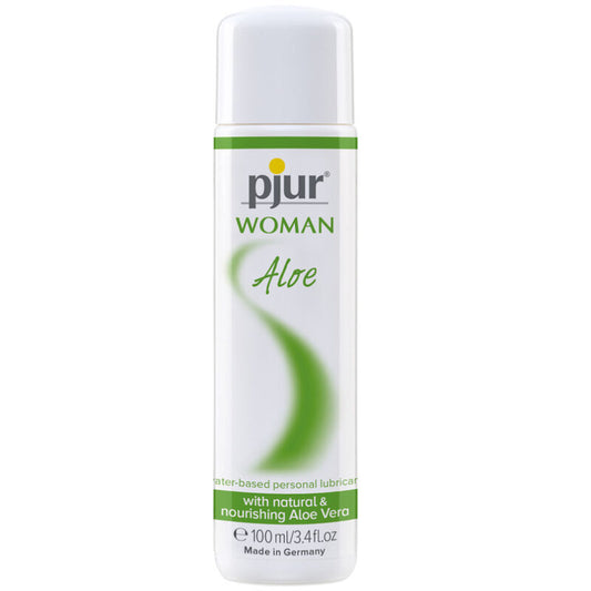 pjur Woman Aloe Vera Sex Lube Gleitmittel auf Wasserbasis für den persönlichen Intimbereich