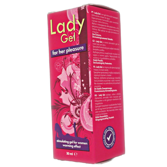 Lady Gel Warming Cream Arousal For Her Pleasure Clitoris Stimulation Condom Safe
