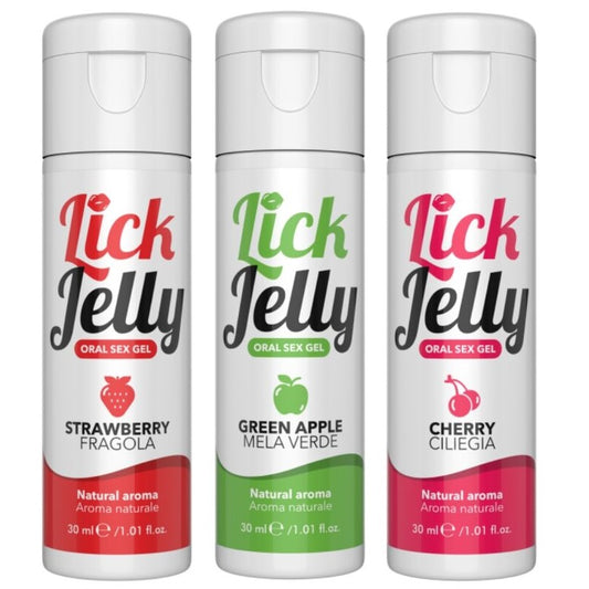 Gel per il sesso orale Lick Jelly Lubrificante Aromatizzato 
