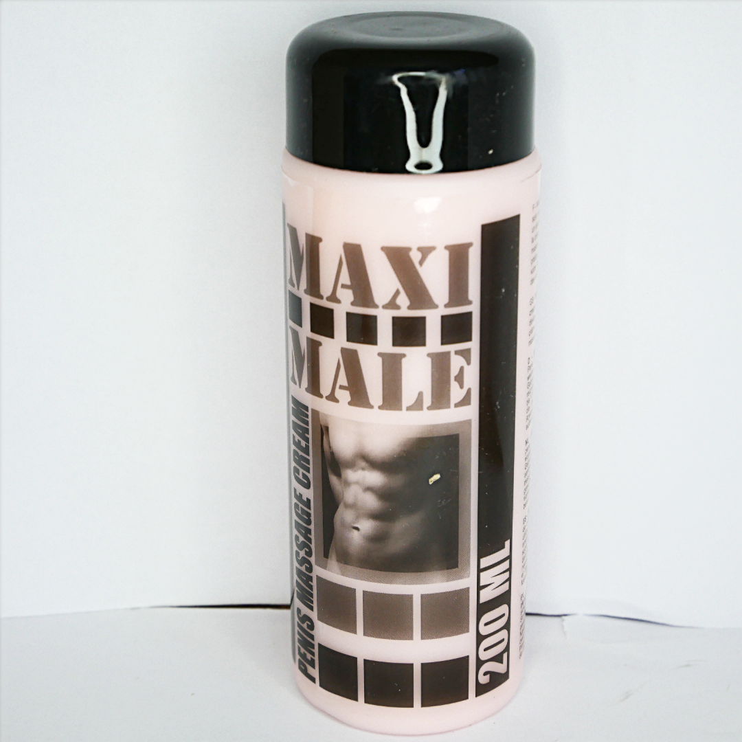 Maxi Male Massage Cream Enlargement Extend für das Männerwachstum und die Erektion 200 ml 