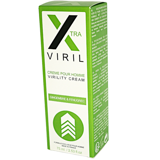 X-Viril Enhancement Cream Extend per l'erezione delle dimensioni della crescita dell'uomo 75 ml